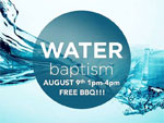 Water baptism 8-9-2015